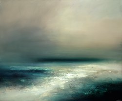Samudra by Neil Nelson - Original Painting on Box Canvas sized 47x39 inches. Available from Whitewall Galleries