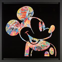 Mickey M by Aiiroh - Mixed Media Original sized 39x39 inches. Available from Whitewall Galleries