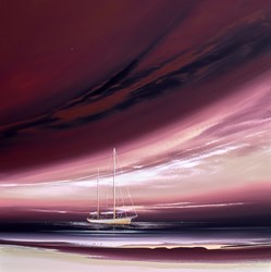 Deserted II by Jonathan Shaw - Original Painting on Board sized 30x30 inches. Available from Whitewall Galleries