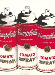 Tomato Spray by Mr. Brainwash - Original Mixed Media on Paper sized 22x30 inches. Available from Whitewall Galleries