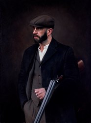 Carlo's The Muscle by Vincent Kamp - Original Painting on Box Canvas sized 24x32 inches. Available from Whitewall Galleries