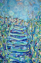Dreamland by Michael Rumsby - Original Painting on Stretched Canvas sized 26x39 inches. Available from Whitewall Galleries