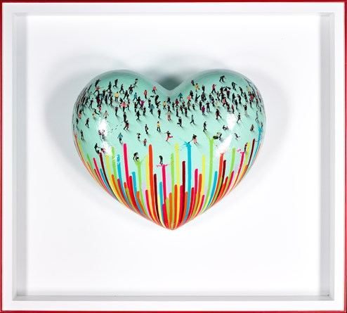 Soul Affection - Turquoise Aspect by Craig Alan - Mixed Media Sculpture
