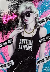 Blondie, Anytime Anyplace by Mr. Sly - Original Glazed Mixed Media on Board sized 32x46 inches. Available from Whitewall Galleries