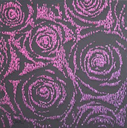 Ring Around The Rosie by Craig Alan - Mixed Media on Board sized 40x40 inches. Available from Whitewall Galleries