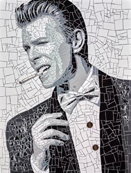 Bowie by David Arnott - Original Mosaic sized 25x32 inches. Available from Whitewall Galleries