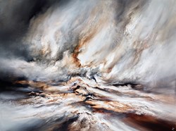 The Surge by Chris and Steve Rocks - Original Painting on Box Canvas sized 48x36 inches. Available from Whitewall Galleries