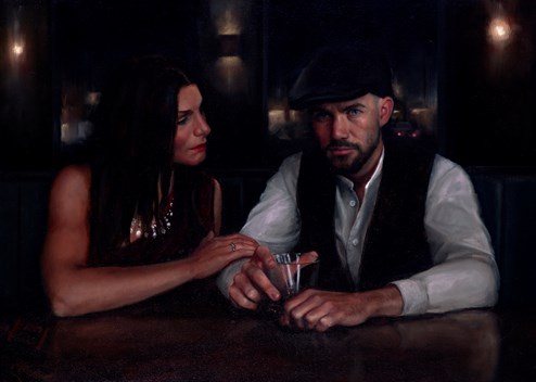 You Know It's Got To Be Done by Vincent Kamp - Original Painting on Box Canvas