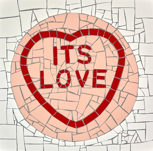 It's Love by David Arnott - Original Mosaic