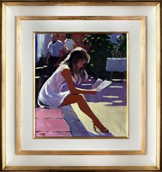 Morning Sun by Sherree Valentine Daines - Original Painting on Canvas sized 18x20 inches. Available from Whitewall Galleries