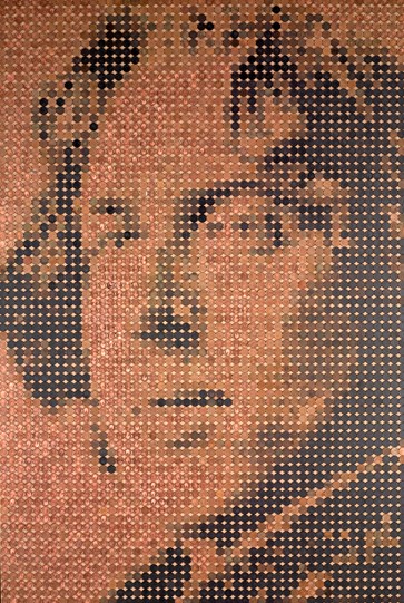 Oscar Wilde by Ed Chapman - Original Mosaic