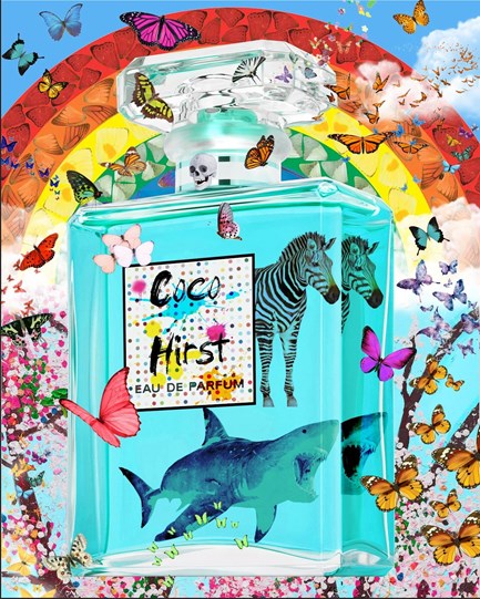 Coco Hirst by Diederik Van Apple - Mixed Media on Aluminium
