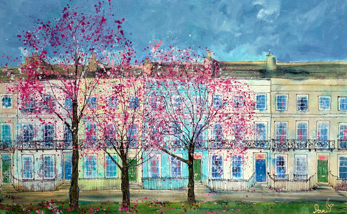 Four Spring Trees