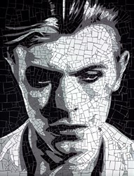 David Bowie by David Arnott - Original Mosaic sized 24x32 inches. Available from Whitewall Galleries