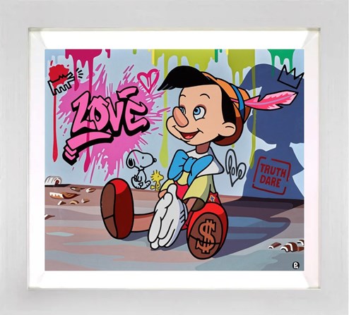 Give Me Love Give Me Life by Paul Normansell - Framed Original