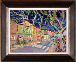 Maussane-Les-Alpilles by Jeffrey Pratt - Original Painting on Board sized 24x18 inches. Available from Whitewall Galleries