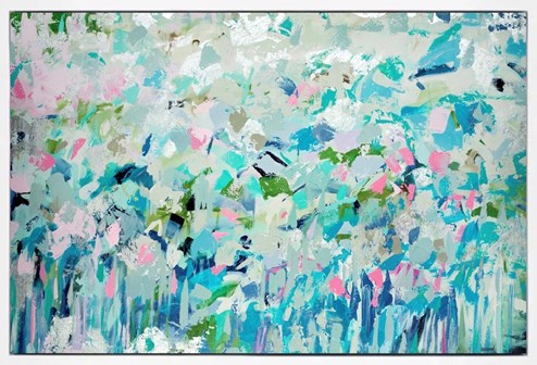 Last Dance by Lou Sheldon - Framed Original Painting on Box Canvas