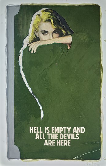 Hell Is Empty And All The Devils Are Here AP 1/2 by The Connor Brothers - Hand Coloured Edition