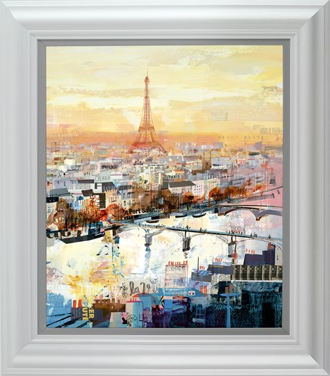 Eiffel For You by Tom Butler - Framed Paper On Board
