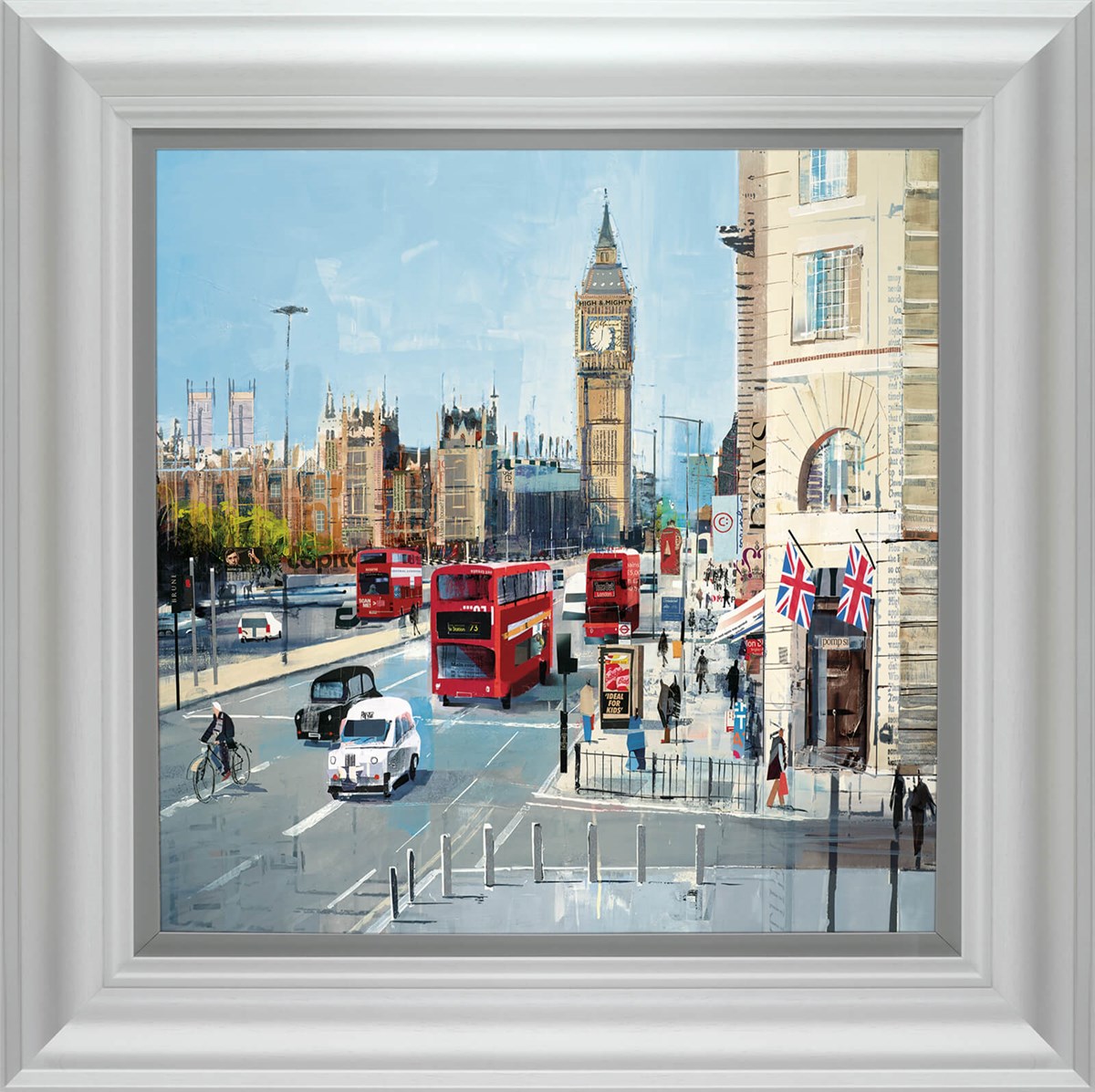 Happy Chimes framed image
