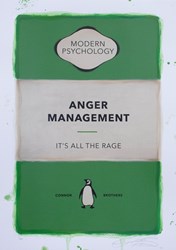 Anger Management (Green) by The Connor Brothers - Hand Embellished Limited Edition sized 12x16 inches. Available from Whitewall Galleries