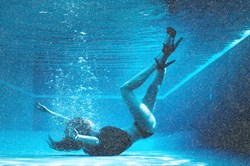 Below the Surface by David Drebin - C-Type Print with Diamond Dust sized 47x31 inches. Available from Whitewall Galleries