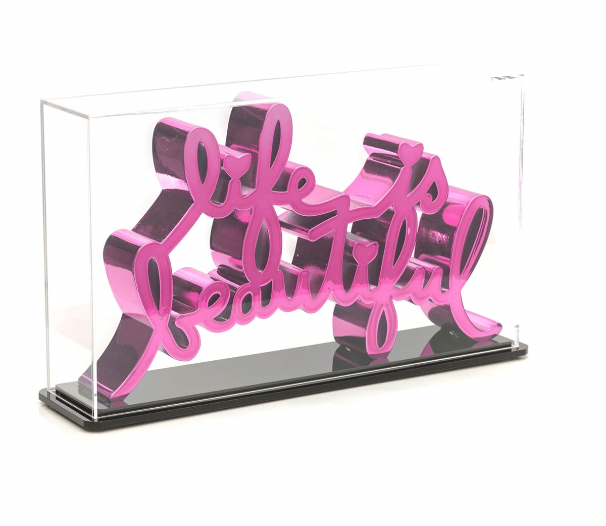 Life Is Beautiful (Pink) (with Display Case)