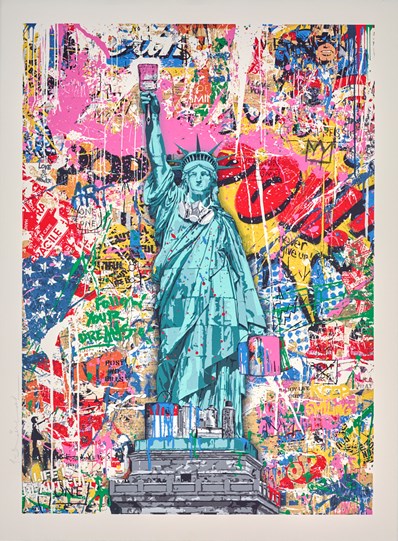 Liberty '22 (AP) by Mr. Brainwash - Silkscreen Edition on Paper