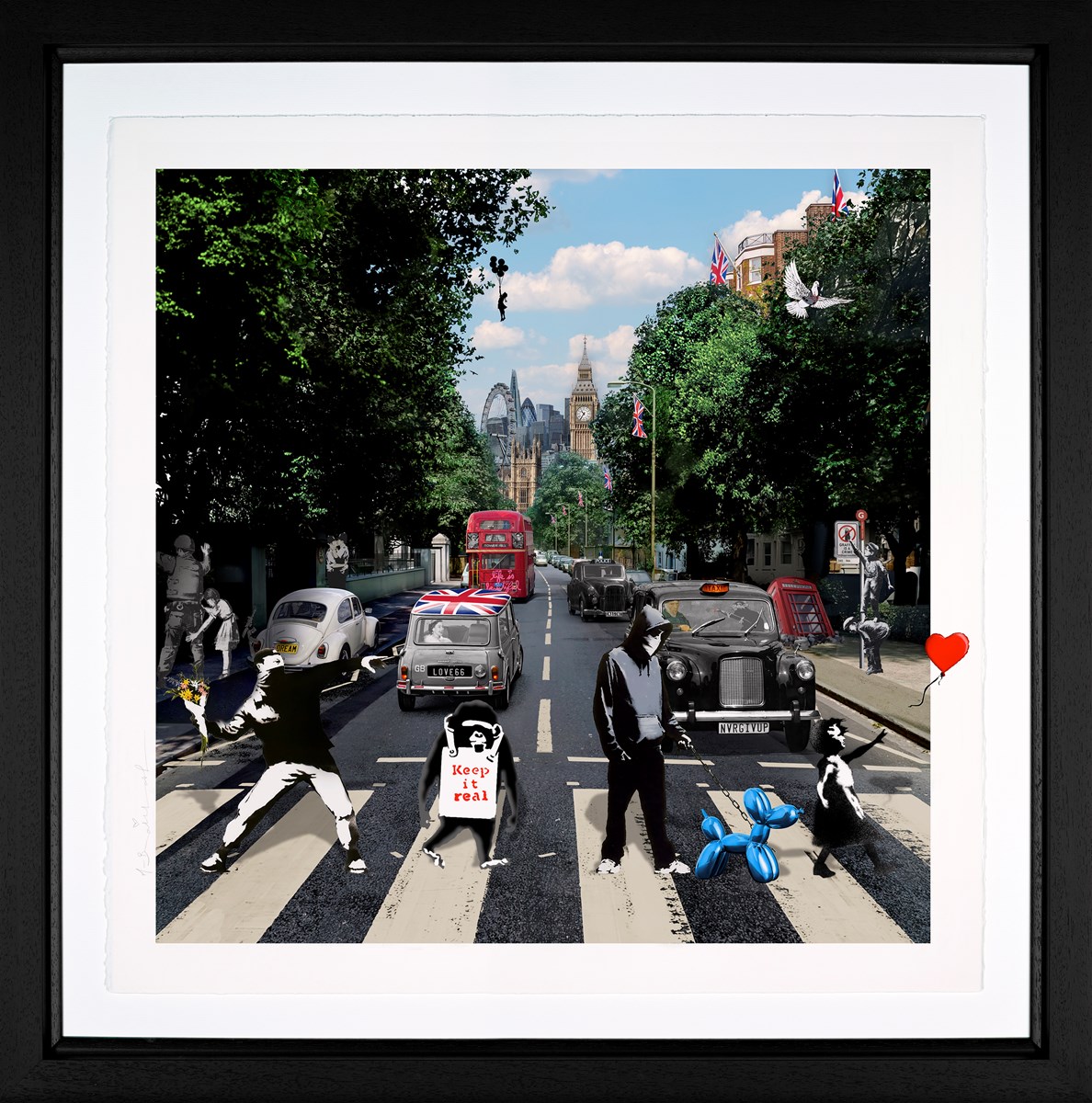 Come Together framed image