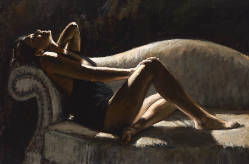 Paola on the Couch unframed image