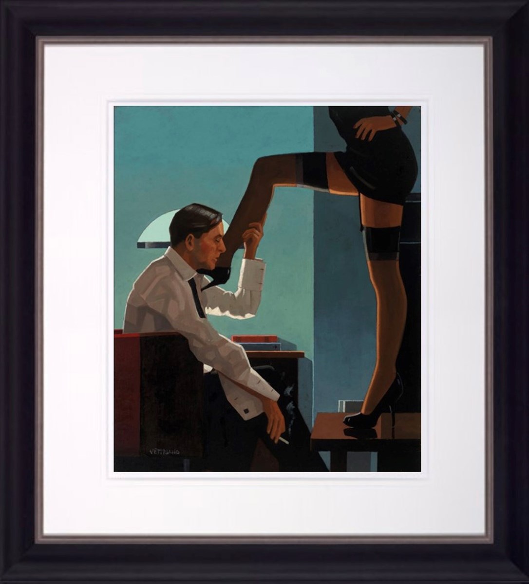 Night Calls framed image