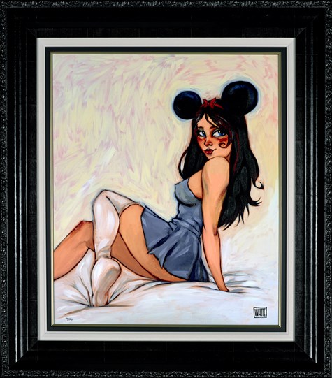 My Mouseketeer by Todd White - Framed Canvas on Board