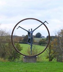 Harmony by Michael Speller - Bronze Sculpture sized 82x87 inches. Available from Whitewall Galleries