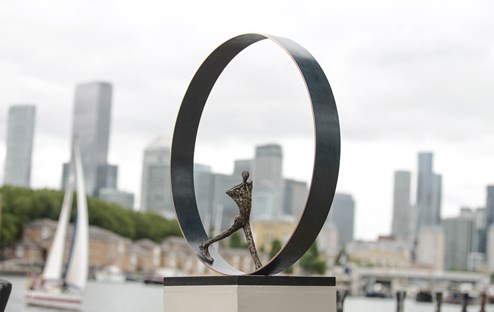 Long Run by Michael Speller - Bronze Sculpture