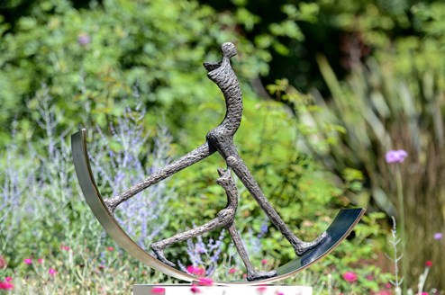 In Tandem by Michael Speller - Bronze Sculpture