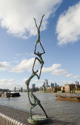 Family Tree II by Michael Speller - Bronze Sculpture sized 19x102 inches. Available from Whitewall Galleries