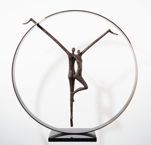Secure II by Michael Speller - Bronze Sculpture