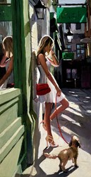 Sunlight and Shadows by Sherree Valentine Daines - Canvas on Board sized 16x32 inches. Available from Whitewall Galleries