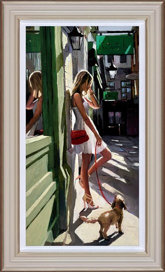 Sunlight and Shadows by Sherree Valentine Daines - Framed Canvas on Board