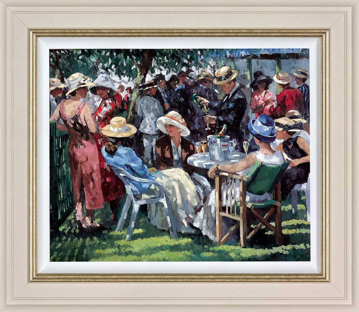 An Elegant Gathering framed image