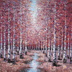 Forest Journey by Inam - Limited Edition on Canvas sized 16x16 inches. Available from Whitewall Galleries