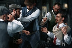 The Betrayal by Vincent Kamp - Hand Finished Limited Edition on Canvas sized 31x21 inches. Available from Whitewall Galleries