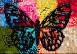 Wings of Love by Dan Pearce - Hand Embellished Mixed Media Edition sized 39x29 inches. Available from Whitewall Galleries