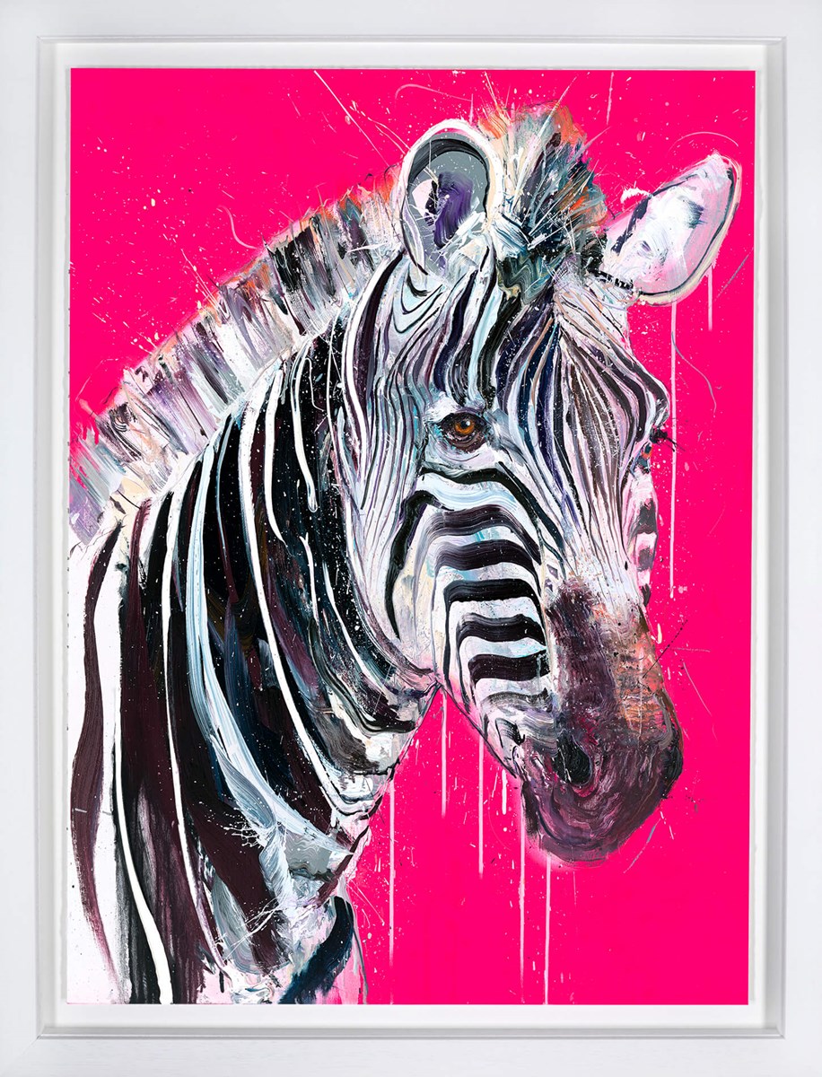 Grevy's Zebra I framed image